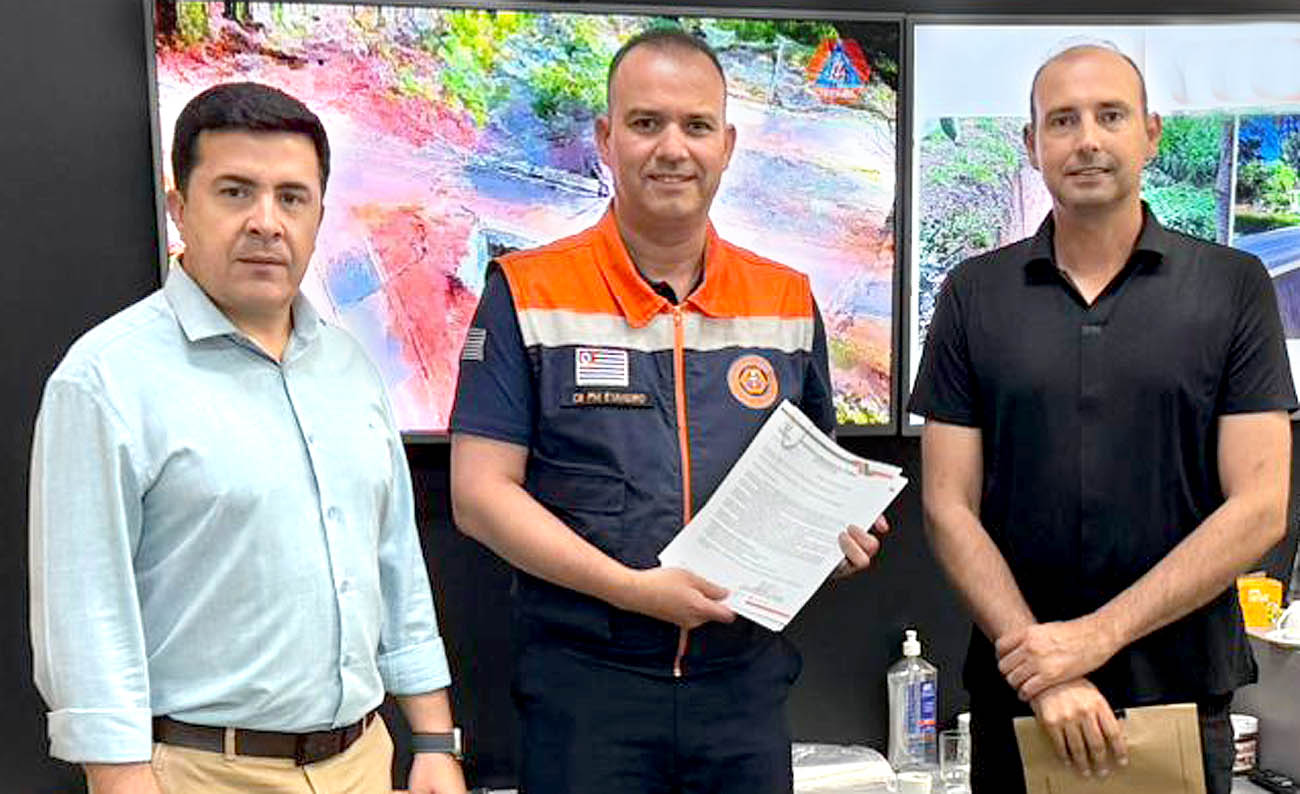 RELATÓRIO DAS QUEIMADAS É PROTOCOLADO JUNTO À DEFESA CIVIL ESTADUAL
